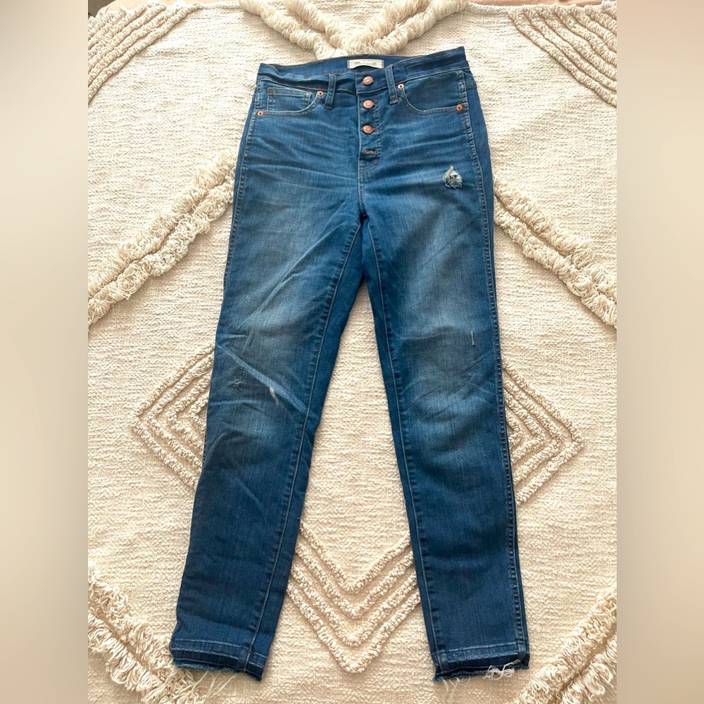 Madewell 10” high-rose skinny jeans